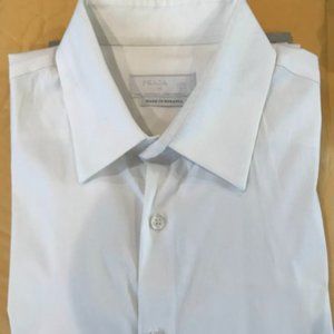 man's white shirt